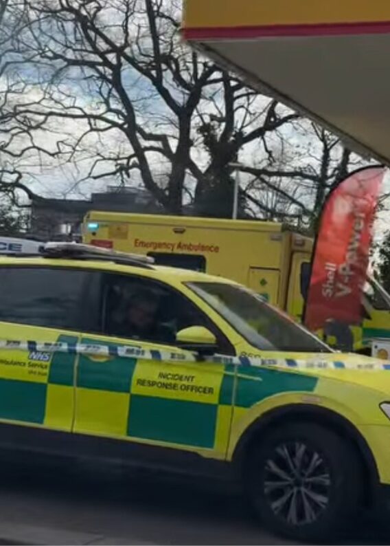Man Stabbed in Chest Near Crystal Palace Petrol Station