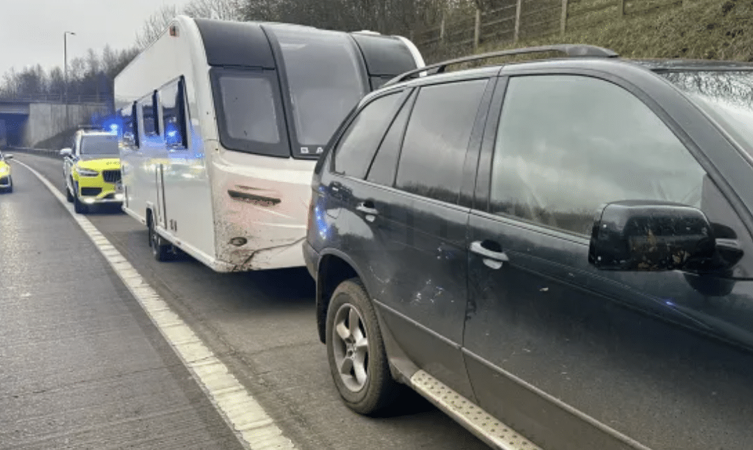 Manhunt Launched for 12-Year-Old Boy Accused of Stealing BMW and Towing Caravan 40 Miles