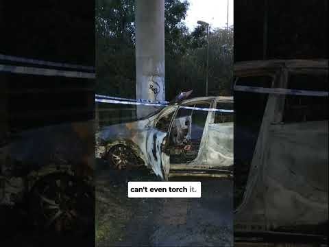 Men Who Mistook Driver for Drug Dealer Stole and Torched His Car