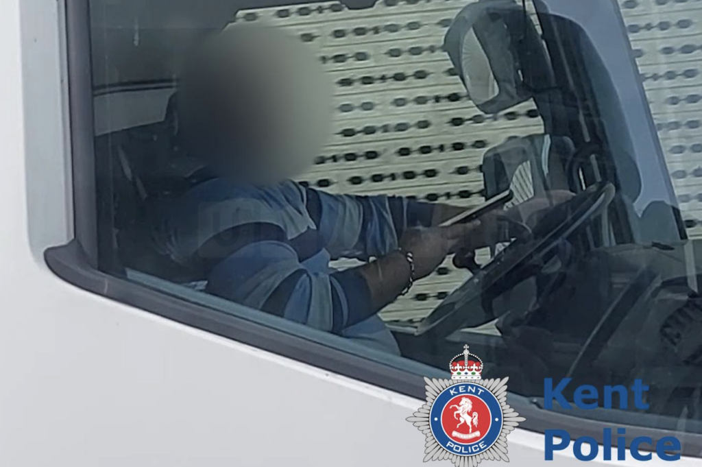 Operation Tramline: Dangerous Drivers Caught in Kent by Unmarked Police Lorry