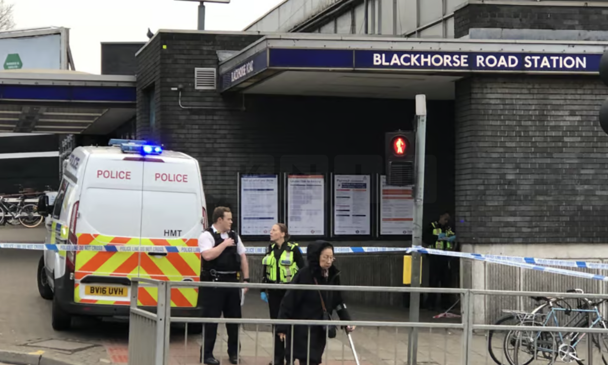 Person Hit by Train at Blackhorse Road Station on Victoria Line