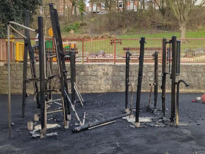 Playground in Brighton Torched in Shocking Arson Incident