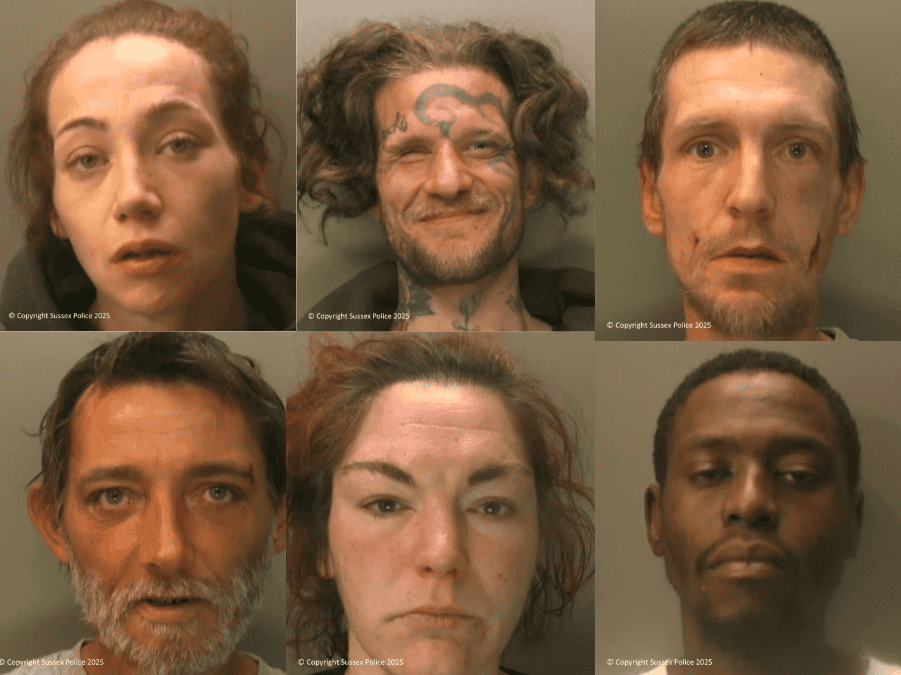 Retail Crime Crackdown in Sussex Leads to Jail Time and Behaviour Orders