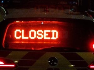 Road Blocked After Crash Involving Car and Bike Near Crawley College