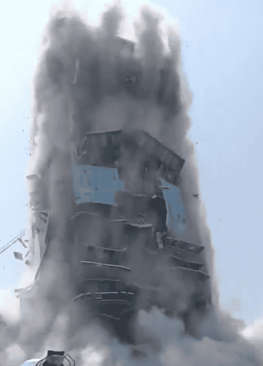 Skyscraper Under Construction Collapses as Massive Earthquake Strikes Bangkok