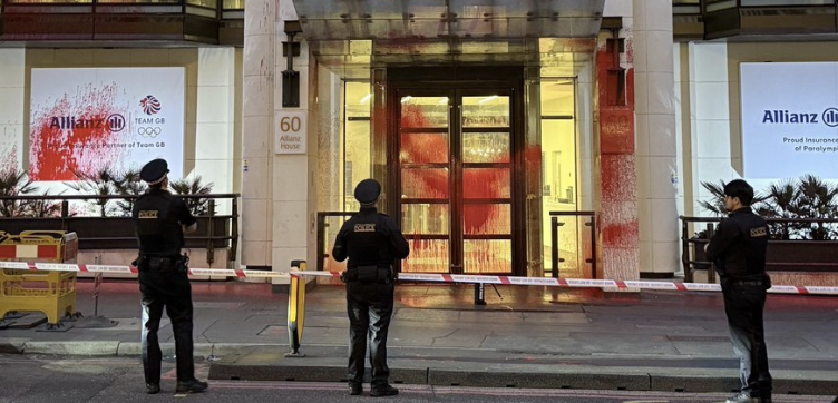 Three Women Arrested for Criminal Damage After Protest at Allianz House