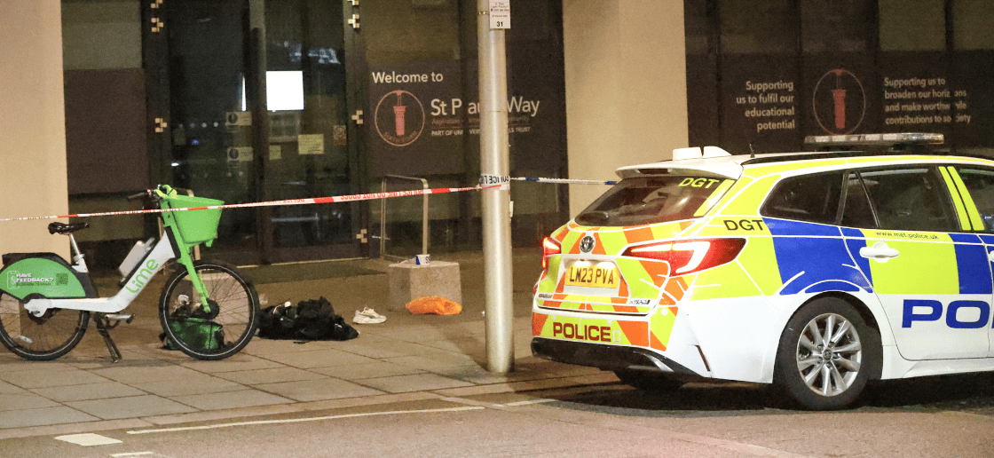 Two Arrested After Altercation and Collision on St Paul’s Way