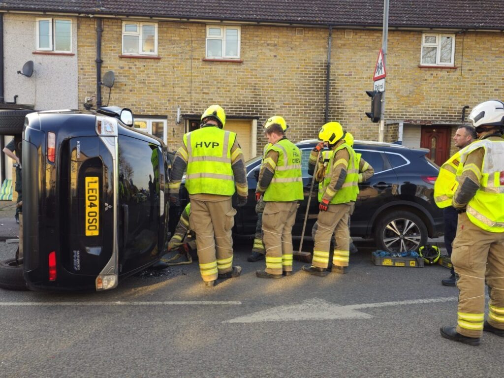 Two People Freed After Serious Crash in Dagenham