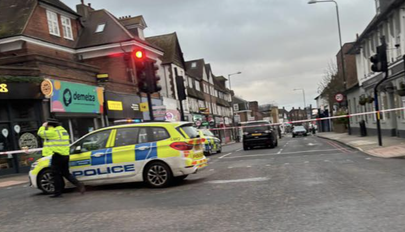 West Wickham Crash: A232 High Street Remains Closed Following Overnight Collision