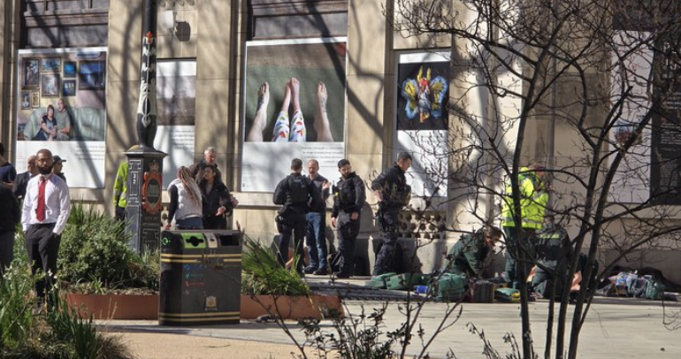 Woman killed after van hits pedestrians on the Strand — driver arrested