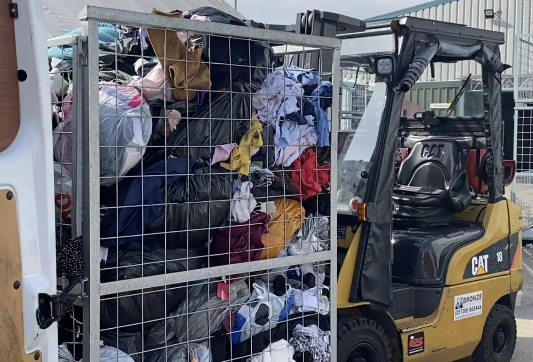 Three Arrested in Investigation into Large-Scale Charity Clothes Theft