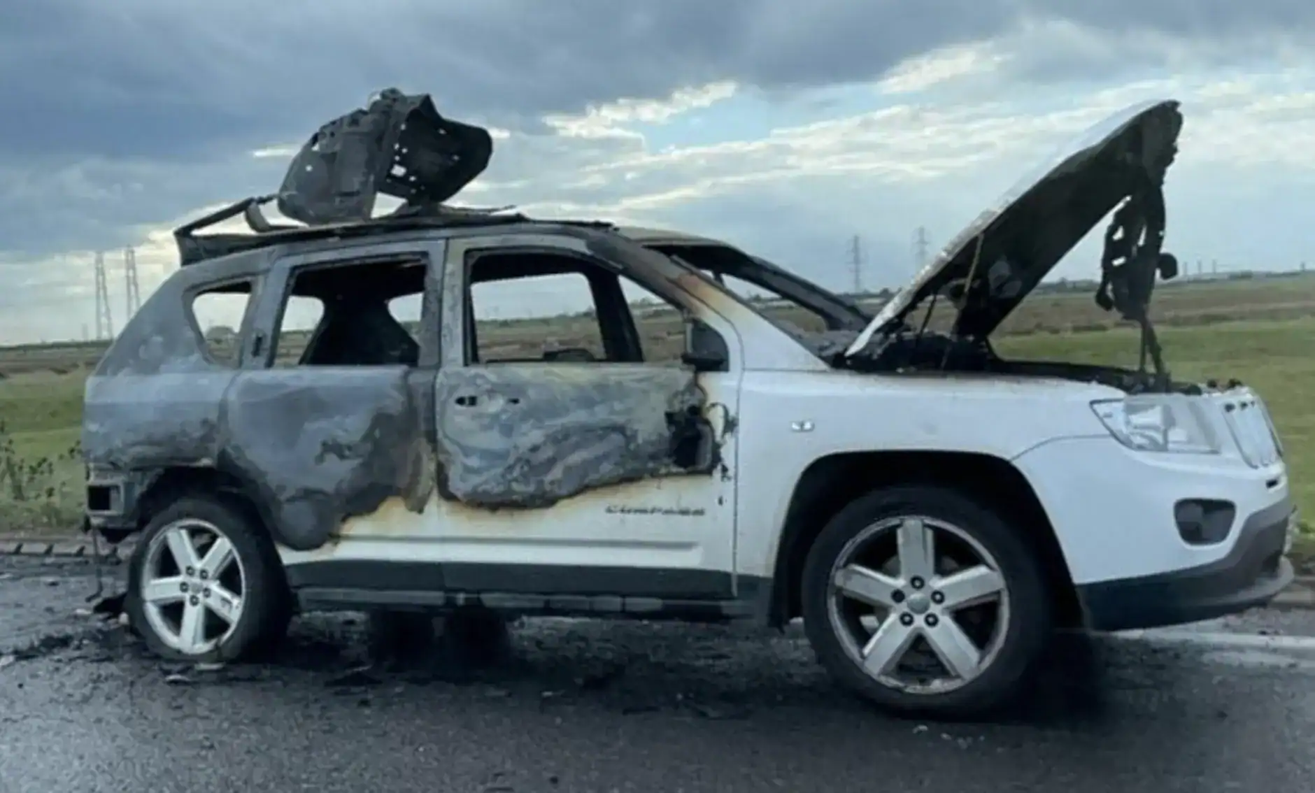 Sheppey Crossing Reopens After Car Fire Causes Full Closure of A249