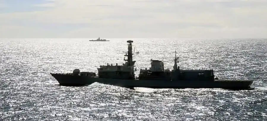 Royal Navy Scrambles HMS St Albans to Intercept Russian Frigate in British Waters