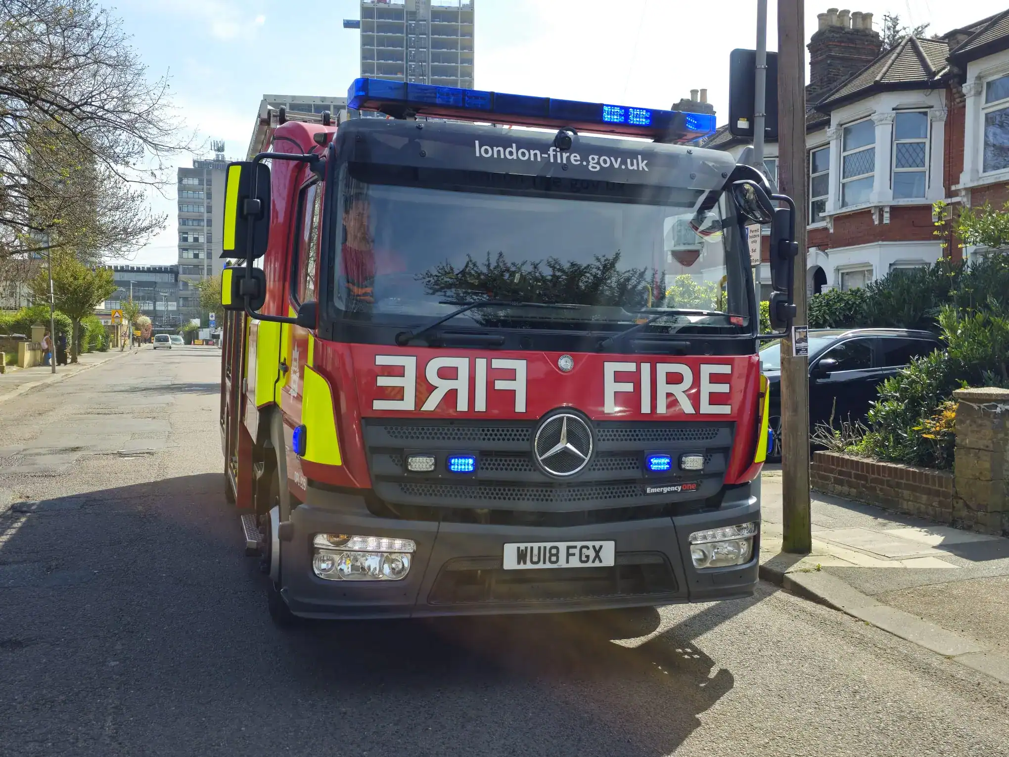 Ilford Fire: One Treated As Four Engines Respond To Blaze On Northbrook Road Ilford Fire: One Treated as Four Engines Respond to Blaze on Northbrook Road