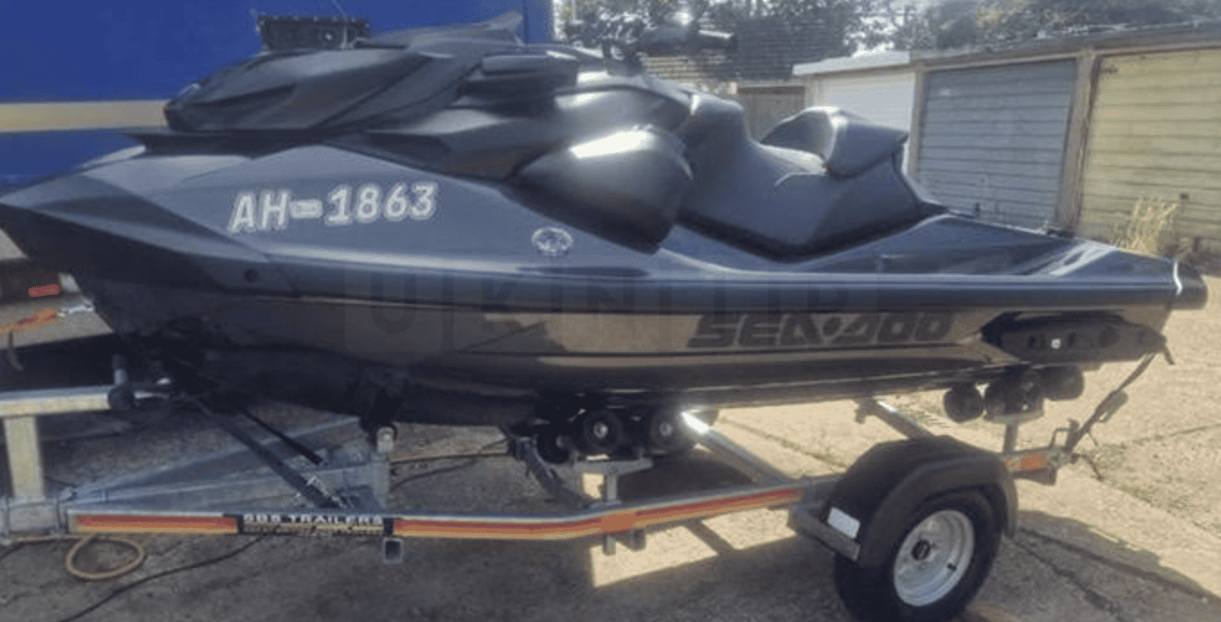 Appeal After Jet Ski and Trailer Stolen from Rochester Garage