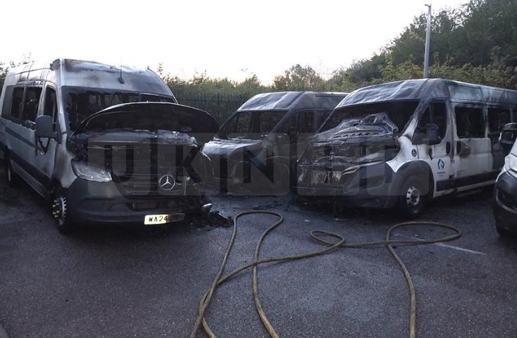 Appeal for Witnesses After Fire Destroys Minibuses at Taunton Park & Ride