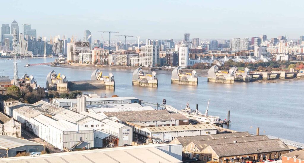 Blaze breaks out at Mellish Industrial Estate, Woolwich on MV Royal Iris