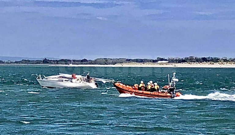 Busy Day for Hayling Lifeboat Crew with Two Yacht Rescues in One Afternoon