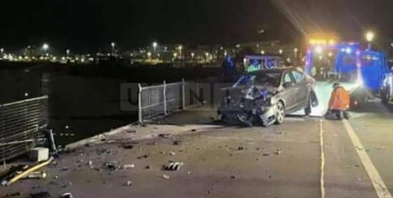 Car Ploughs Into Dover Promenade Railings After Loud Late-Night Crash