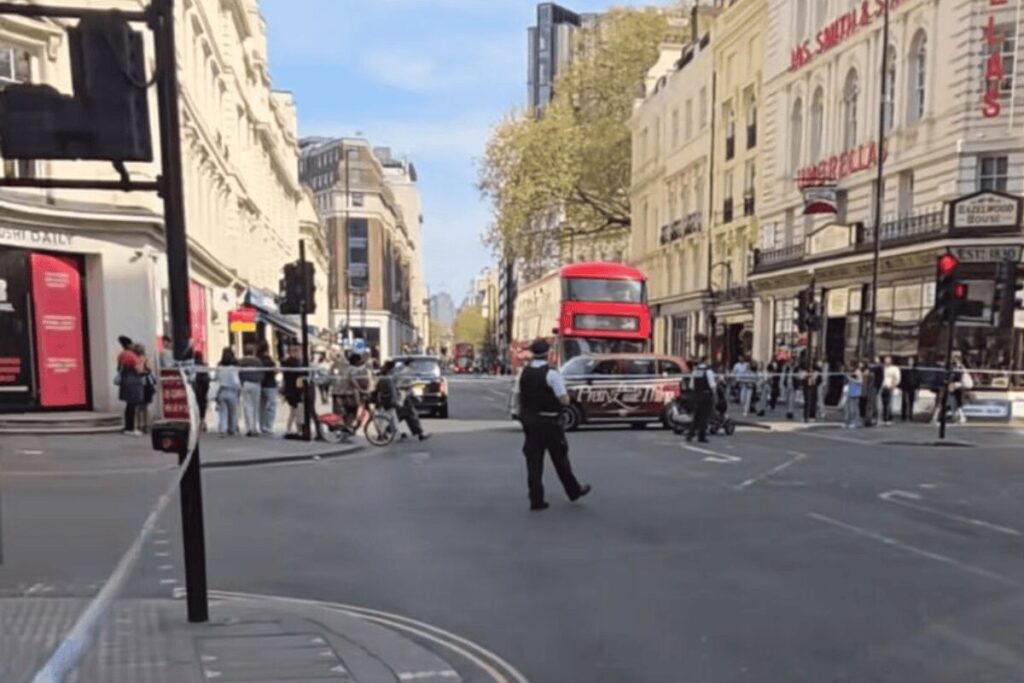 Cyclist Still Fighting for Life After Crash With Van in Central London