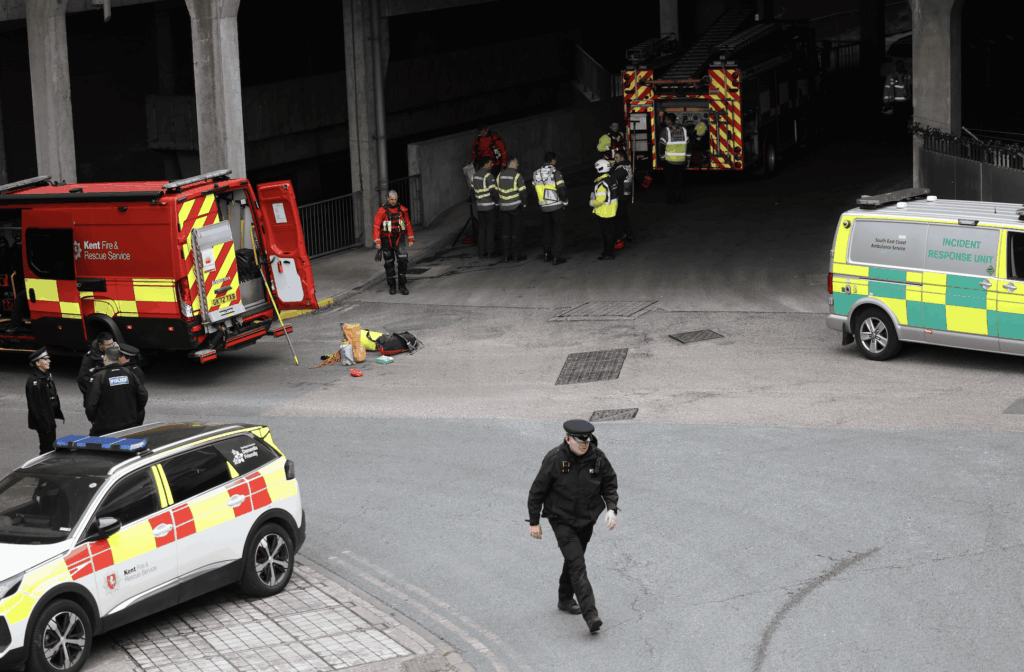 Emergency Response Underway After Reports of People Entering Water in Maidstone
