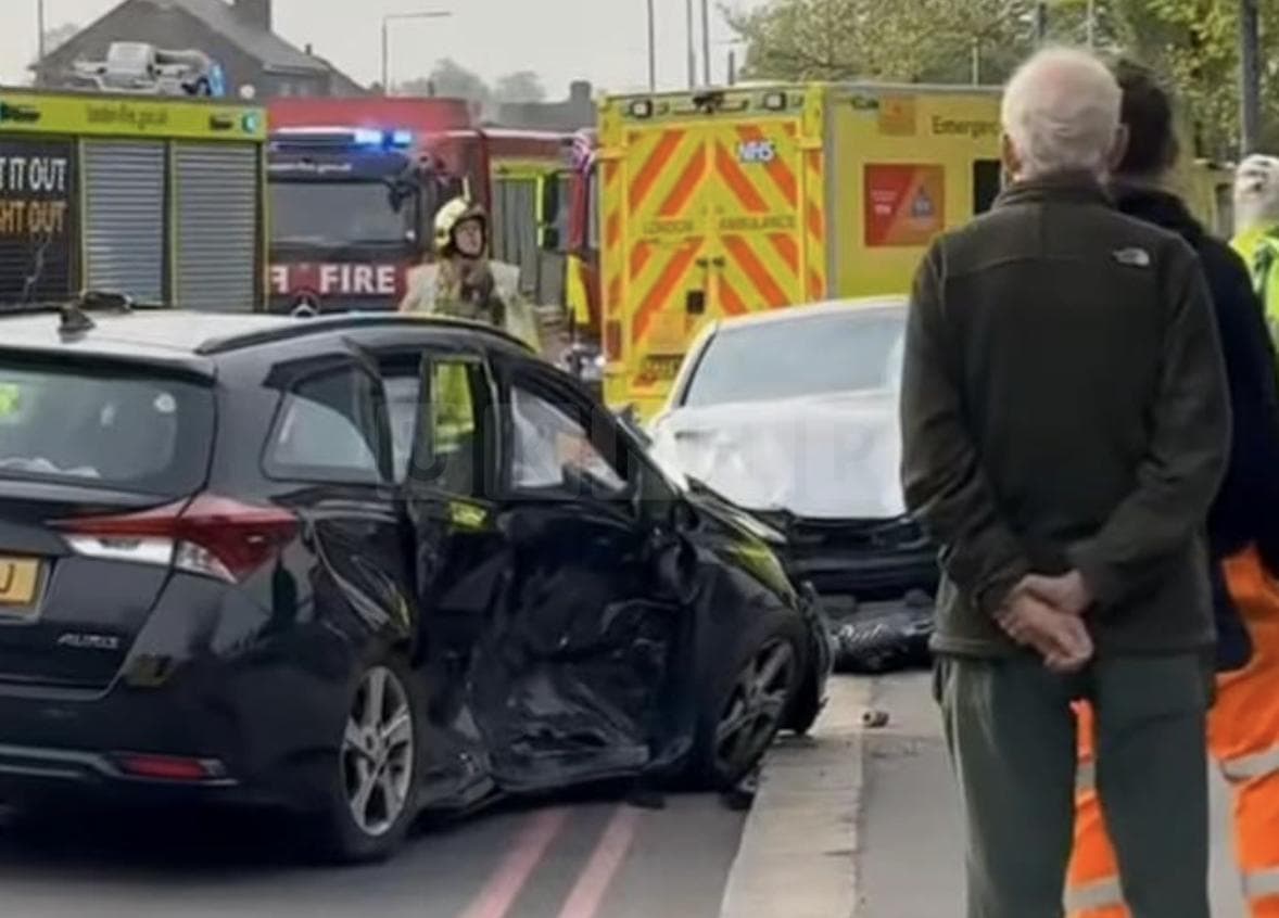 Emergency Services Called After Serious Collision in Croydon