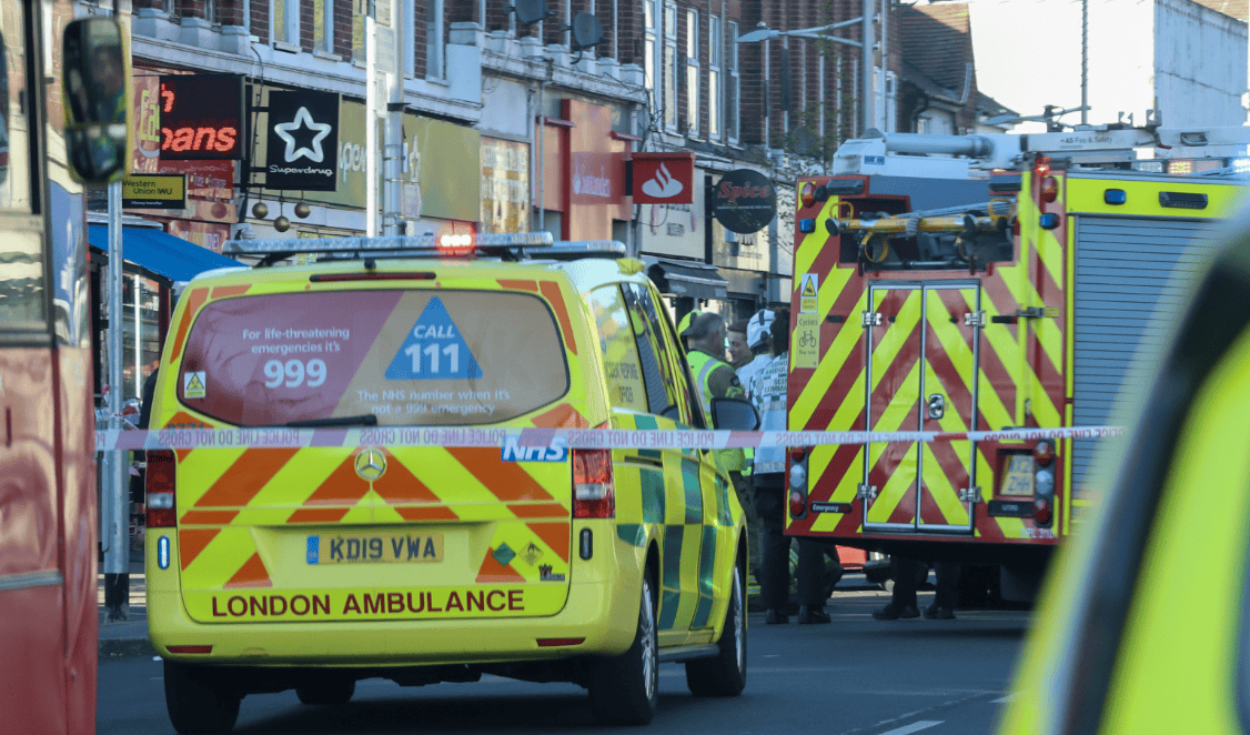 Emergency Services Respond to Serious Two-Vehicle Collision at Fullwell Cross Barkingside