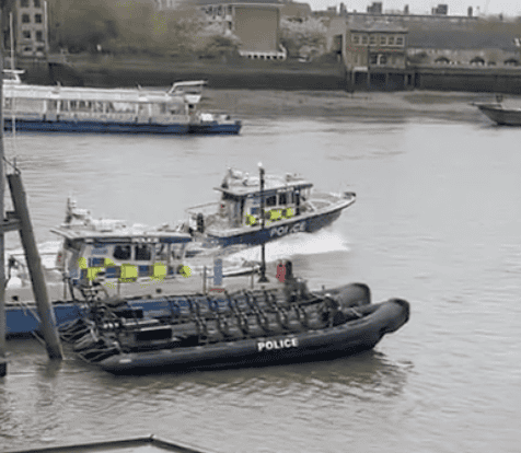 Emergency Services Respond to Woman in Distress on Lambeth Bridge