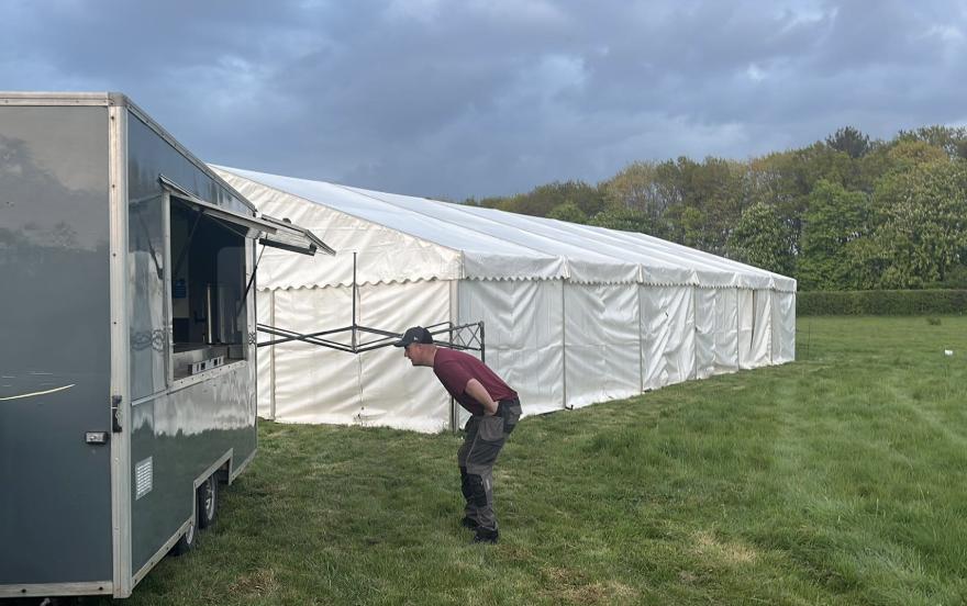 Fair Evacuated After Man Suffers Electric Shock on Bungee Ride Set Up Under Power Pylon