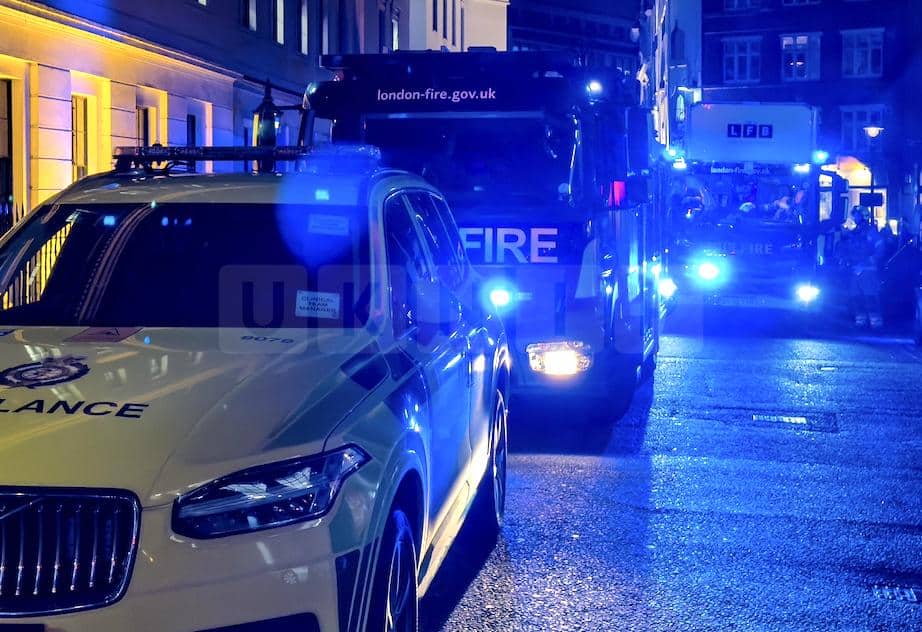 Flat Fire Breaks Out at Kings House, Harrow: Emergency Response Closes Roads