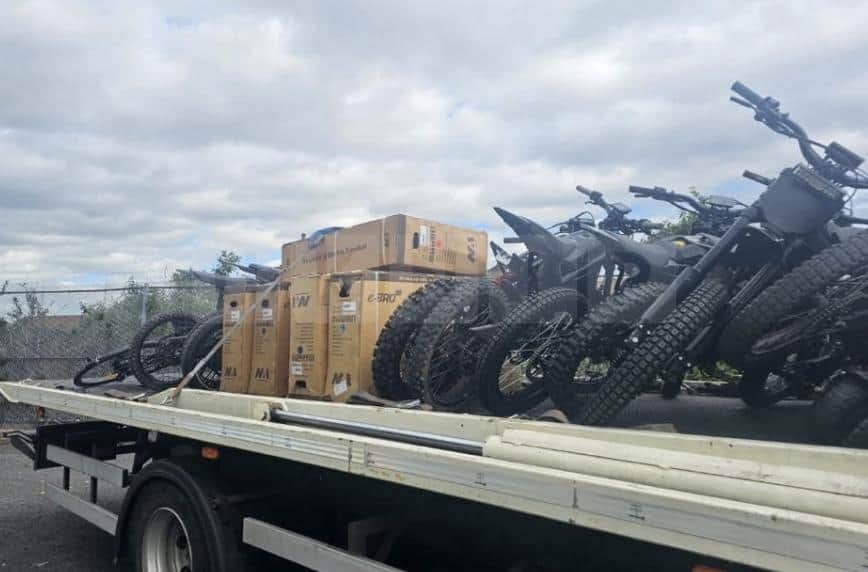 Gardaí Seize €130,000 Worth of Electric Bikes in Dublin Crime Crackdown