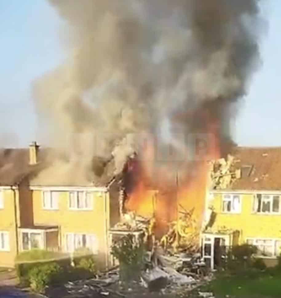 Horror Gas Explosion Destroys Home in Yate, Injuring Three