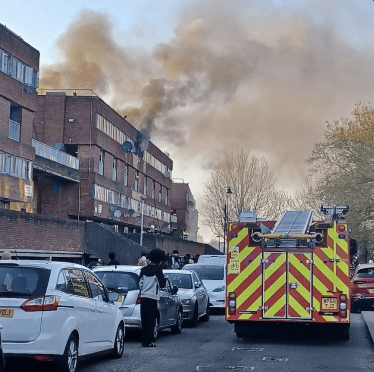 Investigation Underway After Flat Fire Breaks Out in Hanwell