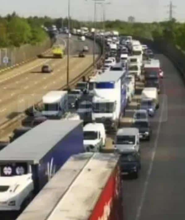 M25 Crash: Motorbike Collision Causes Major Delays Between Ottershaw and Wisley