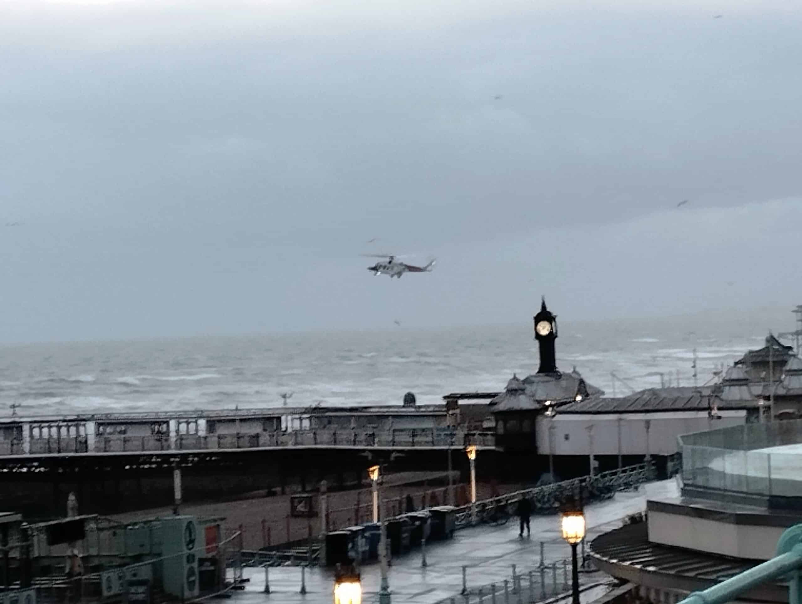 Major Rescue Operation Launched After Woman Seen in Sea Off Brighton