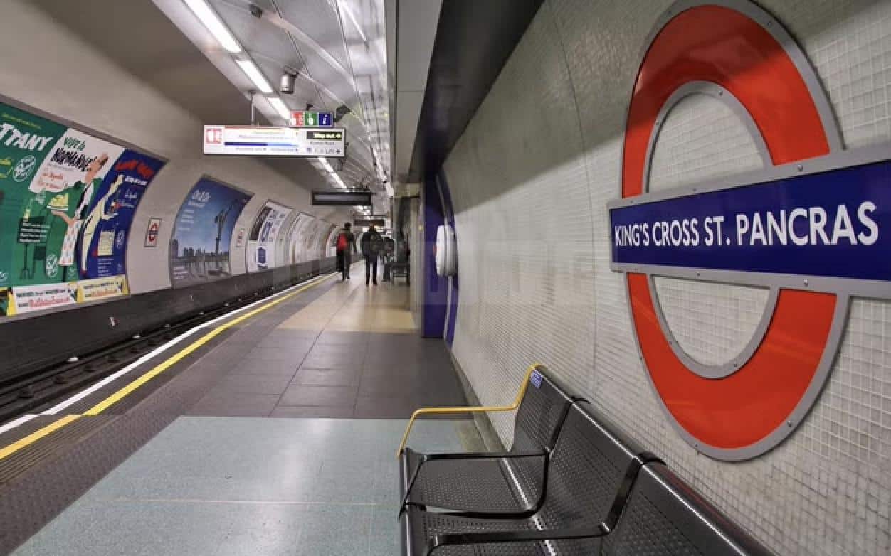 Man Rescued After Falling Onto Tracks at King’s Cross Underground Station