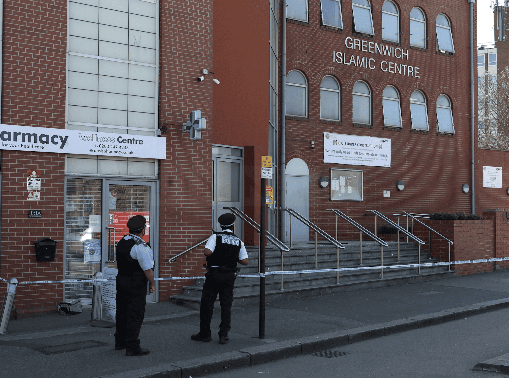 Man Stabbed Near Mosque on Plumstead Road — Police Lockdown in Place