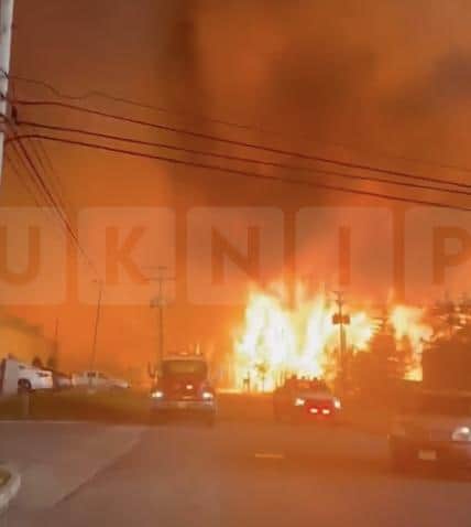 Massive 1,200-Acre Wildfire Burns in Lacey Township, New Jersey as Evacuations Ordered