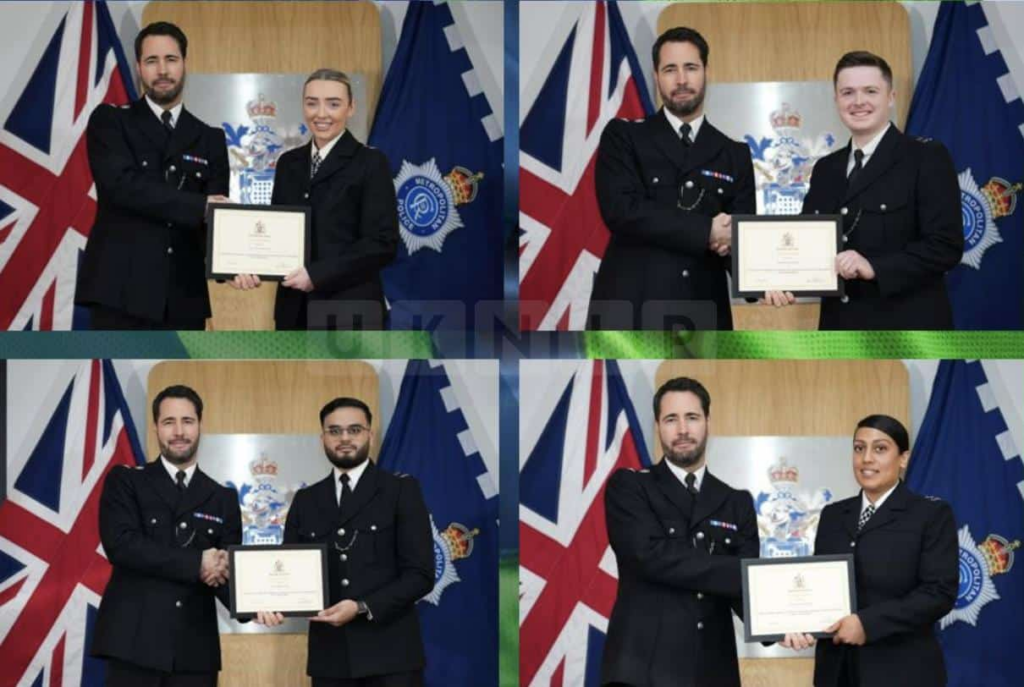 Metropolitan Police Officers Honoured for Heroic Response at Harold Wood Station Incident