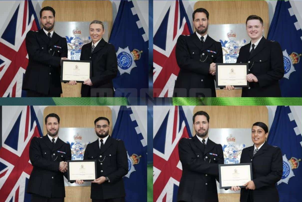Metropolitan Police Officers Honoured for Heroic Response at Harold Wood Station Incident