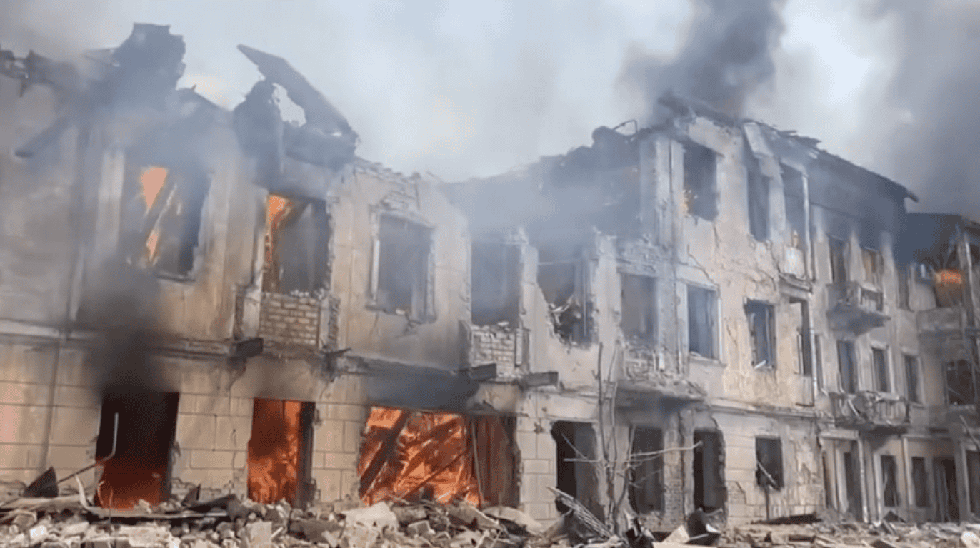 Missile Strike Devastates Kharkiv Residential Area, Killing One and Injuring 57