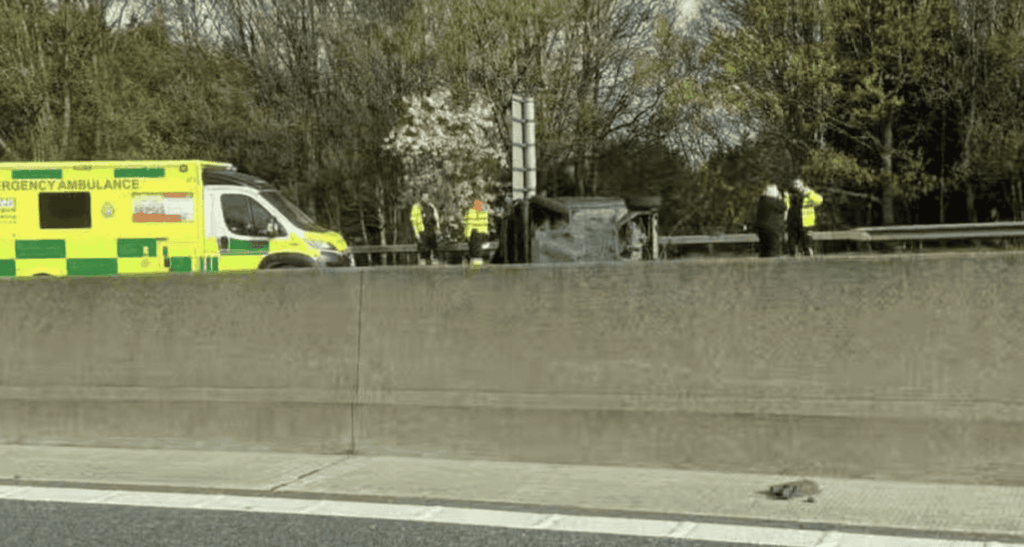 One Person Rushed to Hospital After M25 Crash That Closed Motorway for Hours