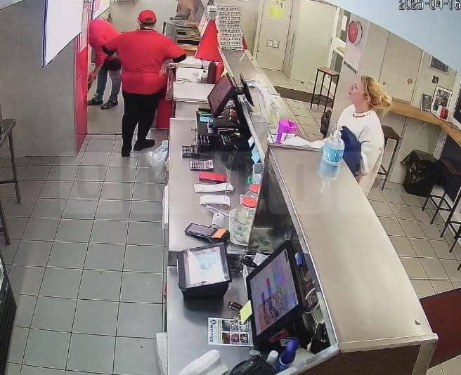 Outrage as Woman Caught on CCTV Stealing Charity Box from Stirling Chip Shop