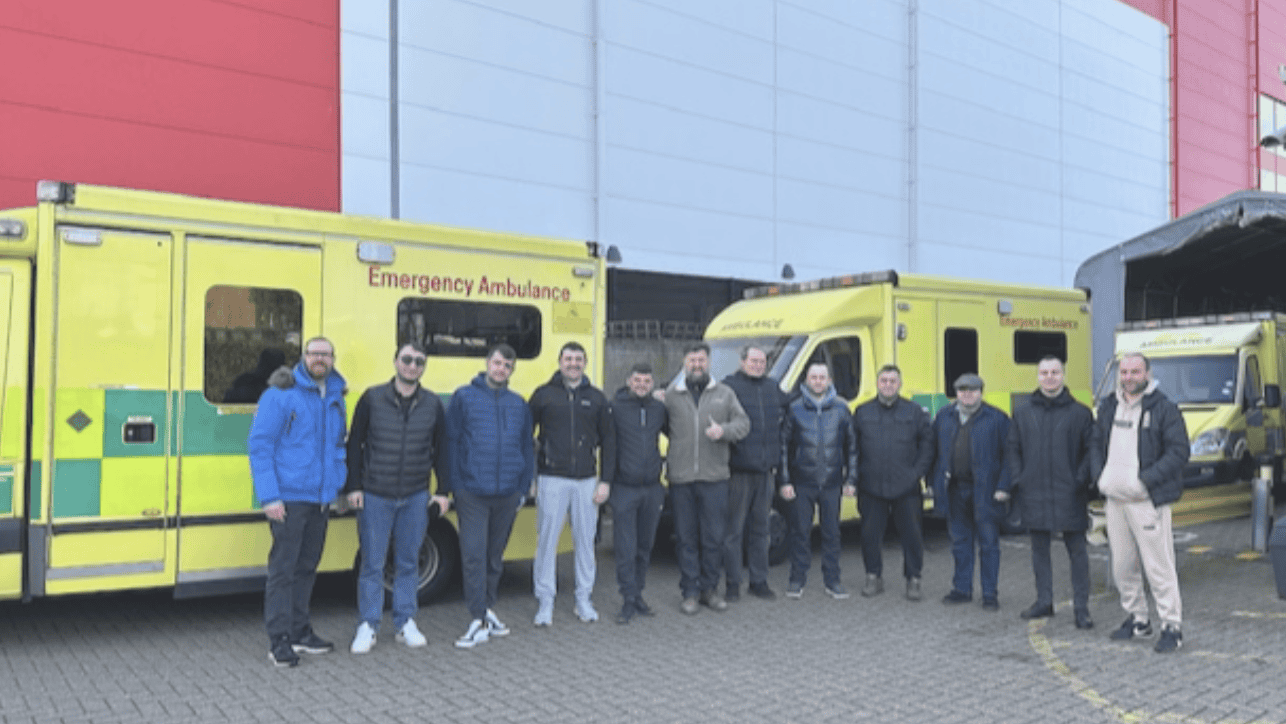 Retired London Ambulances Donated to Ukraine to Aid Warzone Medical Efforts