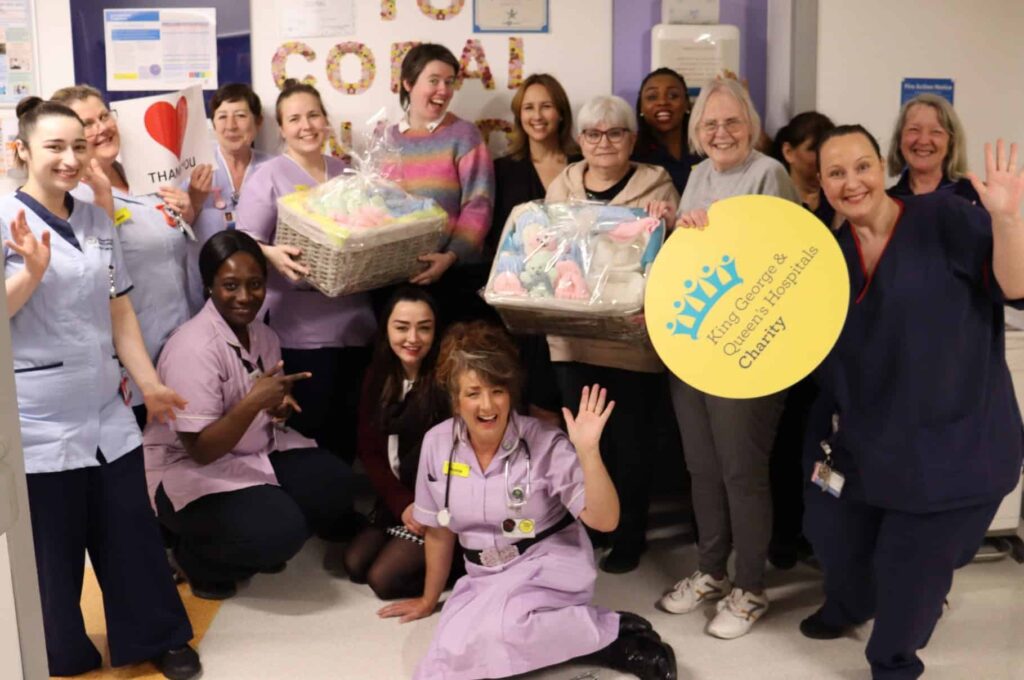 Romford Breakfast Club Spreads Joy and Comfort with Handmade Baby Gifts at Queen’s Hospital
