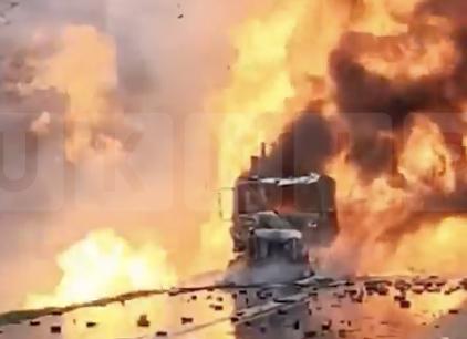 Semi-Truck Hauling Petroleum Erupts in Flames, Shuts Down I-65 in Jasper County, Indiana
