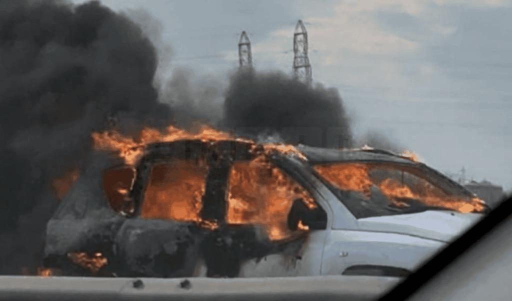 Sheppey Crossing Reopens After Car Fire Causes Full Closure of A249