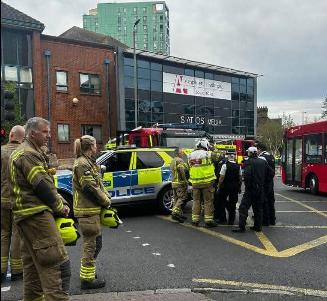 Suspected Bomb Sparks Emergency Response at Bromley Police Station