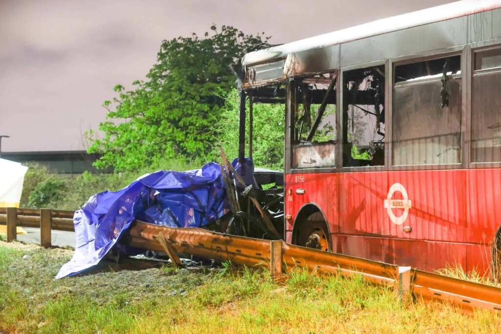 Three Killed in Fatal Collision Involving Single-Decker Bus and Mercedes in Feltham