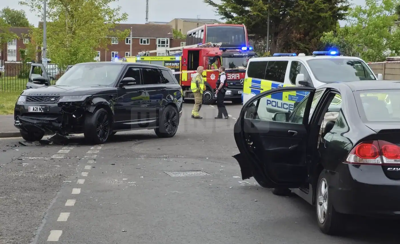 Emergency Services Respond to Serious Collision on Crown Street, Dagenham